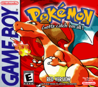 Pokemon Red PAL GameBoy PAL box art